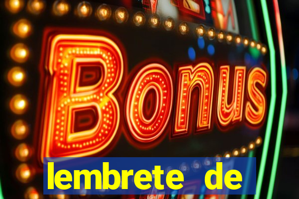 lembrete de vencimento para cliente